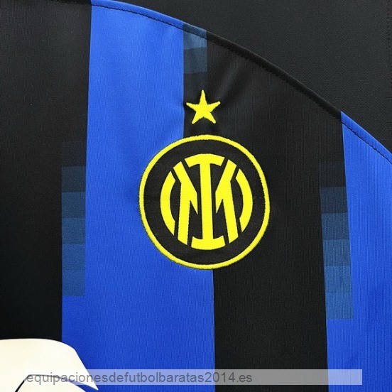 Nuevo Tailandia 1ª Camiseta Inter Milan 23/24 Azul Blanco Baratas
